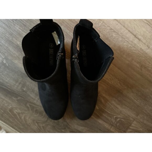 Dream Paris Black Booties Size 8 - Picture 7 of 10